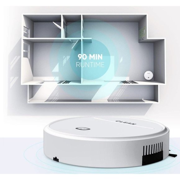 NIB OTTOPT LS23+ Robot Vacuum Strong Suction, Quiet, Super-Thin Smart - Picture 1 of 9
